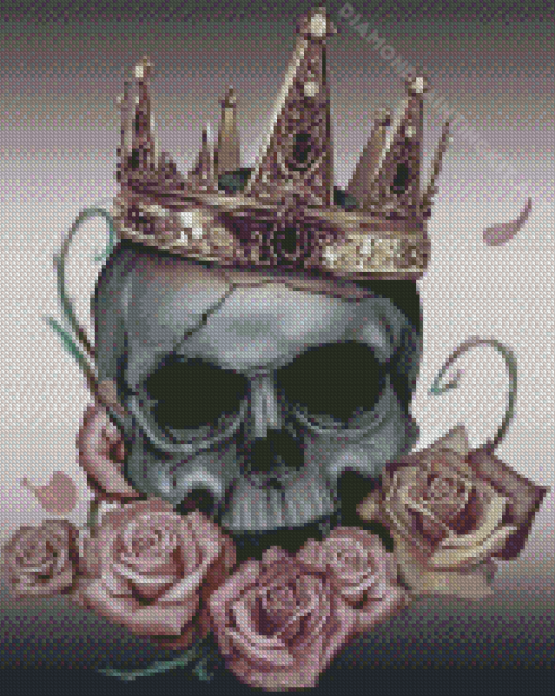 Crown Skull Diamond Painting