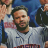 José Altuve Diamond Painting