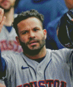 José Altuve Diamond Painting