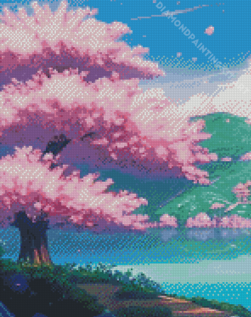 Cherry Blossom Diamond Painting