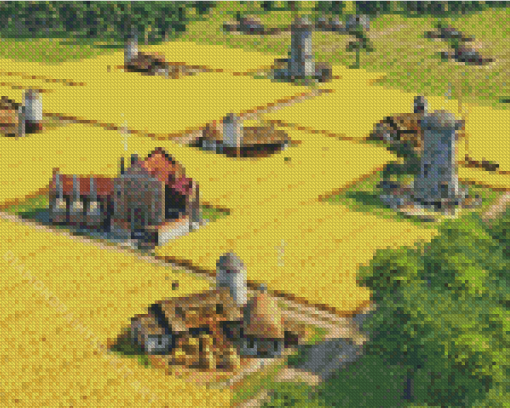 Anno Video Game Diamond Painting