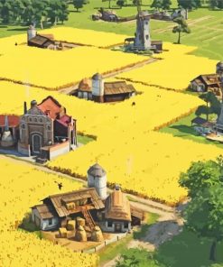 Anno Video Game Diamond Painting