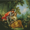 Couple In Forest Diamond Painting