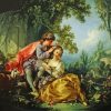 Couple In Forest Diamond Painting