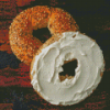 Bagel With Cream Diamond Painting