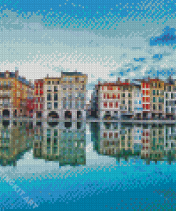 Bayonne Buildings Diamond Painting