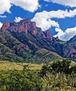 Chisos Mountain Diamond Painting