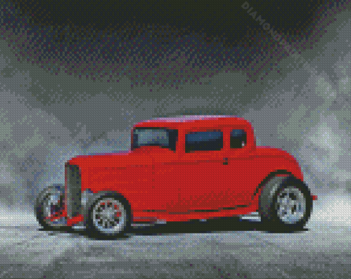 32 Ford Car Diamond Painting