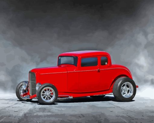 32 Ford Car Diamond Painting