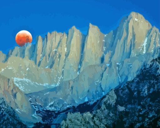 Mt Whitney Diamond Painting