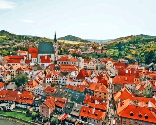 Cesky Krumlov Diamond Painting