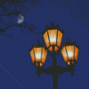 Street Lamplight Diamond Painting