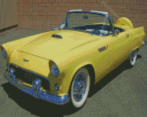 Classic Thunderbird Diamond Painting