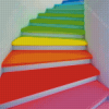 Colorful Stairs Diamond Painting