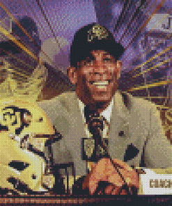 Deion Sanders Diamond Painting