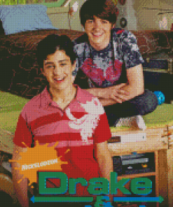 Drake And Josh Diamond Painting