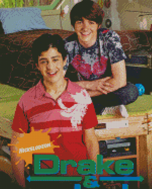 Drake And Josh Diamond Painting