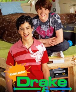 Drake And Josh Diamond Painting