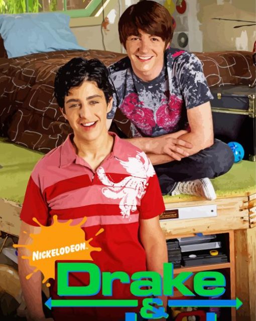 Drake And Josh Diamond Painting