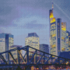 Footbridge Frankfurt Diamond Painting