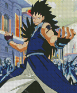 Gajeel Diamond Painting