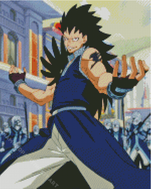 Gajeel Diamond Painting