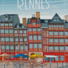 Rennes City Diamond Painting