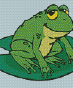 Frog Cartoon Diamond Painting