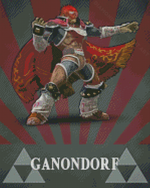 Ganondorf Diamond Painting