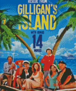 Gilligans Island Diamond Painting