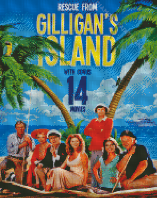 Gilligans Island Diamond Painting