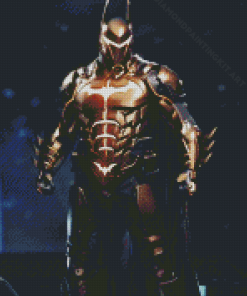 Gold Batman Diamond Painting