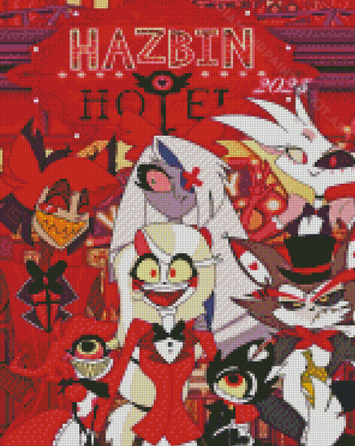 Hazbin Hotel Diamond Painting