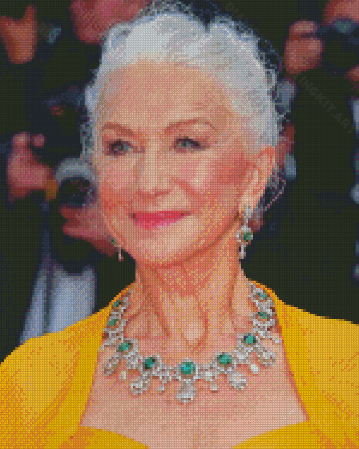 Helen Mirren Diamond Painting