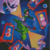 Luigis Mansion Diamond Painting