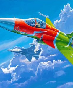 JF17 Thunder Diamond Painting