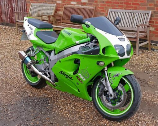 Kawasaki Ninja Diamond Painting