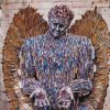 Knife Angel Sculpture Diamond Painting