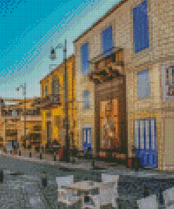 Larnaca Streets Diamond Painting