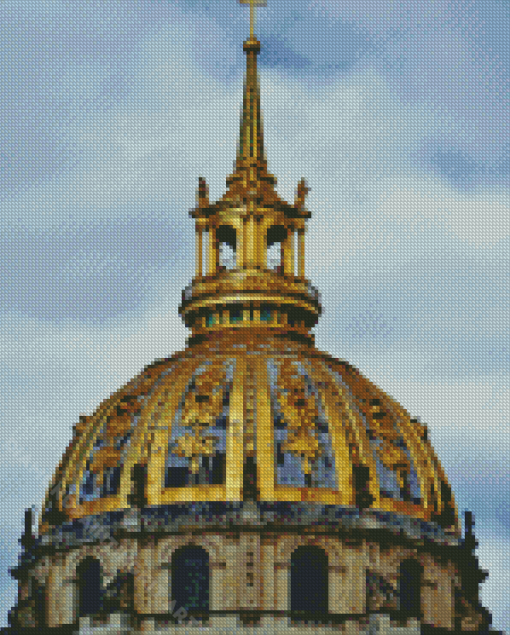 Les Invalides Dome Diamond Painting