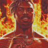 Supervillain Killmonger Diamond Painting