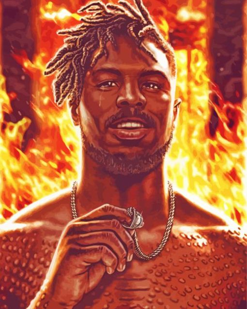 Supervillain Killmonger Diamond Painting