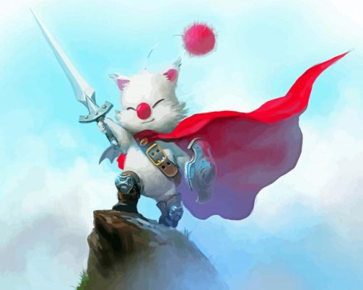 Moogle Diamond Painting