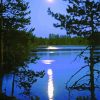 Moonlight Over Lake Diamond Painting