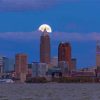 Moonrise Cleveland Diamond Painting