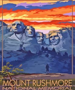 Mount Rushmore Diamond Painting