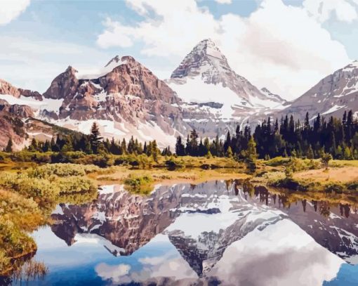 Mount Assiniboine Diamond Painting