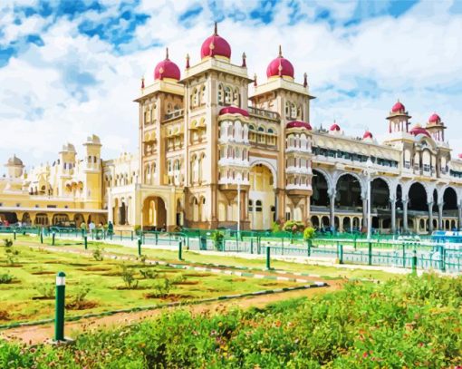 Mysore Palace Diamond Painting