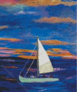 Night Sail Diamond Painting