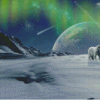 Northern Polar Bear Diamond Painting